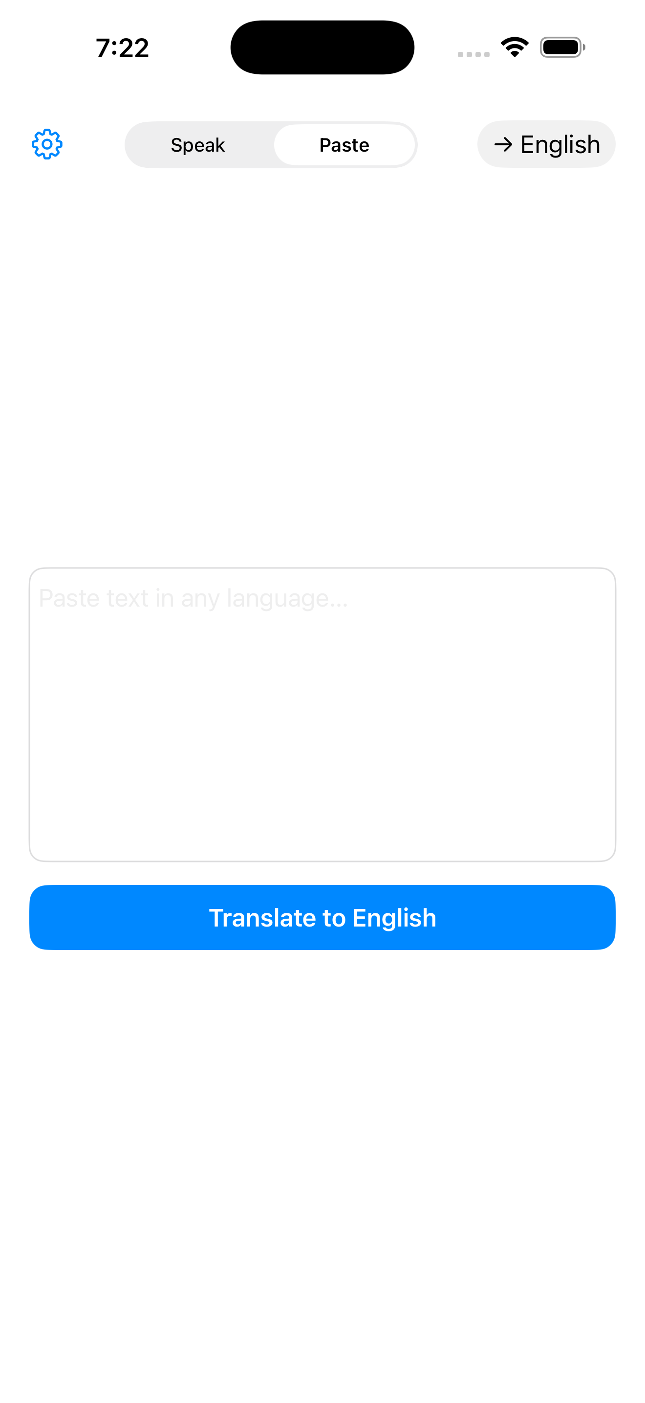 Paste mode
